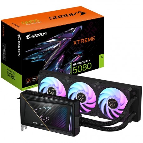 Grafična kartica GIGABYTE GeForce RTX 5080 AORUS XTREME WATERFORCE 16GB