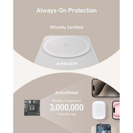 Polnilna postaja Anker MagGo 3v1, bela, B2557321