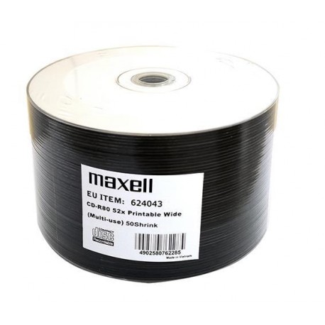 Maxell CD-R 700MB 52X, 50 na osi printable