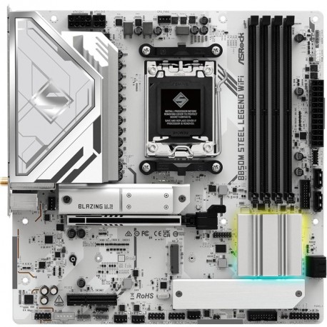 ASRock B850M Steel Legend WiFi, AM5, mATX, DDR5