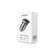 Avtomobilski polnilec Ugreen USB-A/C, 18W, siv, 30780