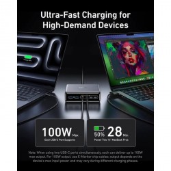 Polnilec Anker Prime GaN USB-C, 200W, A2683341