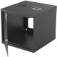 Zidna komunikacijska omara INTELLINET Basic 19, 6U, 540x400, črna