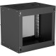 Zidna komunikacijska omara INTELLINET Basic 19, 9U, 540x400, črna