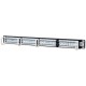 Patch panel INTELLINET 1U, 24-port, UTP Cat5e, črn