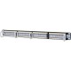 Patch panel INTELLINET 1U, 24-port, UTP Cat6, črn