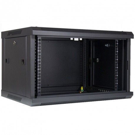 Zidna komunikacijska omara INTER-TECH SMA-6406 19", 6U, 600x450, črna