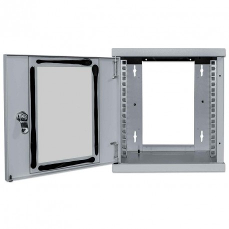 Zidna komunikacijska omara INTELLINET 10, 6U, 300x300, siva