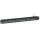 Patch panel INTELLINET 1U, 24-port, FTP Cat6, črn
