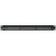 Patch panel INTELLINET 1U, 24-port, FTP Cat6, črn
