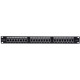 Patch panel INTELLINET 1U, 24-port, FTP Cat6a, črn