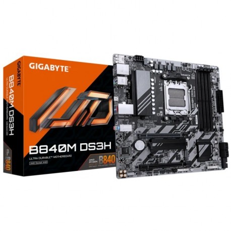 Matična plošča GIGABYTE B840M DS3H, DDR5, AM5 mATX