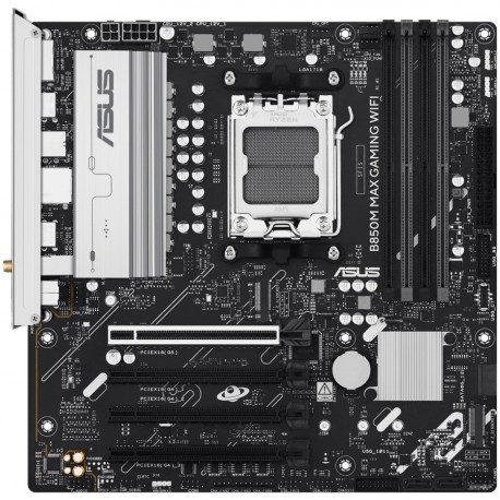 Matična plošča ASUS B850M MAX GAMING WIFI, DDR5, AM5 mATX