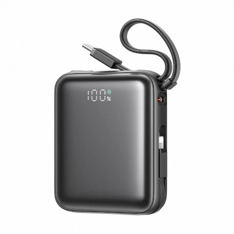 Prenosna baterija Powerbank Joyroom JR-PBF27, 10.000mAh, Lightning, črna