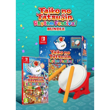Igra Taiko no Tatsujin: Rhythm Festival - Collectors Edition (Nintendo Switch)