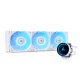 Vodno hlajenje Chieftec Iceberg 360 360mm, A-RGB, bel, CLC-360-RGB-W