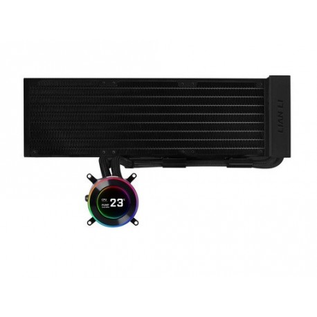 Vodno hlajenje Liquid Cooler Lian Li HydroShift II LCD-C 360 Fanless, črn