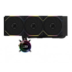 Vodno hlajenje Liquid Cooler Lian Li HydroShift II LCD-C 360TL, črn