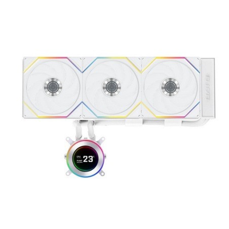 Vodno hlajenje Liquid Cooler Lian Li HydroShift II LCD-C 360TL, bel