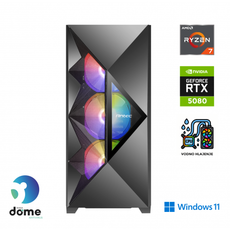 Računalnik ANNI Gamer Elite R7 7800X3D / RTX 5080 / 64 GB / 2 TB / W11H