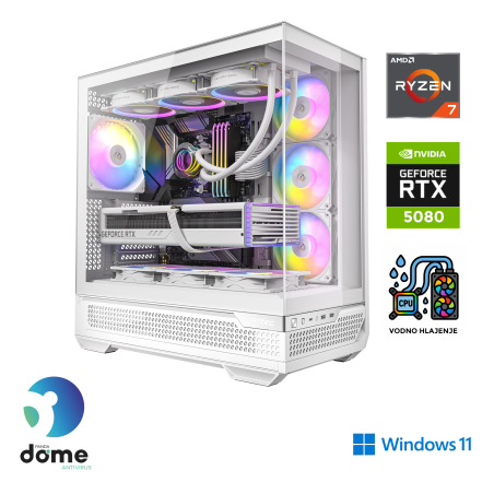 Računalnik ANNI Gamer Elite R7 9800X3D / RTX 5080 / 64 GB / 2 TB / W11H