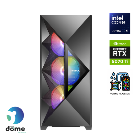 Računalnik ANNI Gamer Extreme Ultra 5 245KF / RTX 5070 Ti / 32 GB / 2 TB