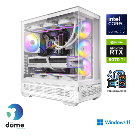 Računalnik ANNI Gamer Elite Ultra 7 265KF / RTX 5070 Ti / 64 GB / 2 TB / W11H