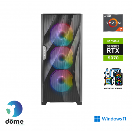 Računalnik ANNI Gamer Extreme R7 7700X / RTX 5070 / 32 GB / 2 TB / W11H