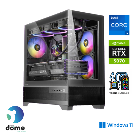 Računalnik ANNI Gamer Extreme i7-14700F / RTX 5070 / 32 GB / 2 TB / W11H