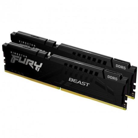 Pomnilnik DDR5 128GB (2x64GB) 5600MHz, KINGSTON Fury Beast