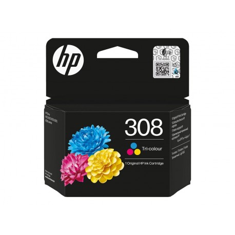 Črnilo HP 308 Tri-color Original Ink Cartridge