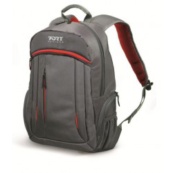 Nahrbtnik za prenosnik 15.6" Port Megeve siv/rdeč (110281)