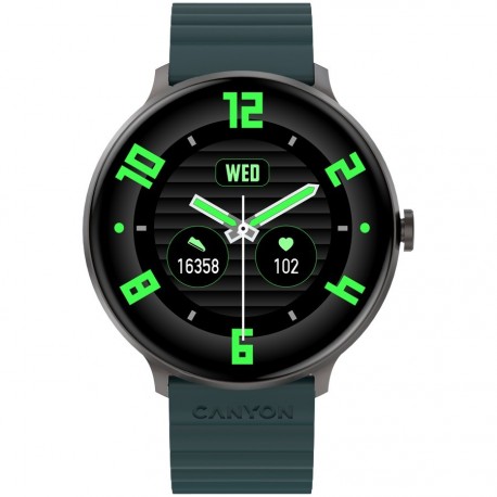 Pametna ura CANYON Jacky SW-69, zeleno-oranžna