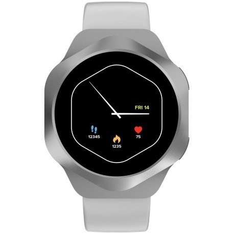 Pametna ura CANYON Smart Watch Hexagon 88 BT-CALL Silver