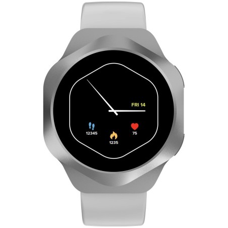 Pametna ura CANYON Smart Watch Hexagon 88 BT-CALL Silver