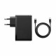 Polnilec Baseus CCGAN2P-L01, USB-C/A, 100W, črn
