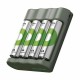 Polnilec za baterije + 4x baterije AA 2700mAh GP ReCyko,B421