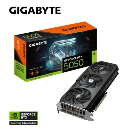 Grafična kartica GIGABYTE GeForce RTX 5050 Gaming OC 8G, 8GB GDDR6