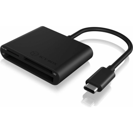 Čitalec kartic IcyBox USB-C CF/SD/microSD, IB-CR301-C3