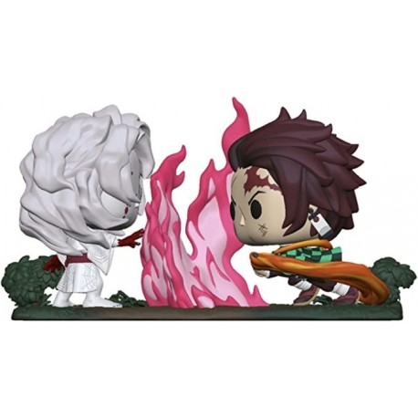 Figura FUNKO POP MOMENT: DEMON SLAYER - TANJIRO VS. RUI