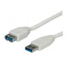 Kabel USB 3.0 podaljšek A-A M/Ž 0.8m