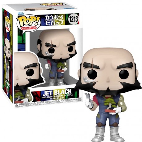 Figura FUNKO POP ANIMATION: COWBOY BEBOP - JET BLACK W/ BONSAI