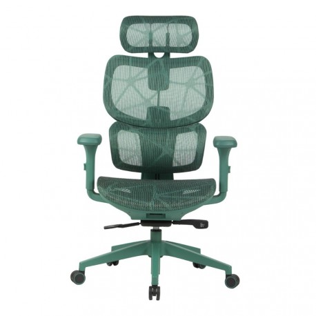 Gaming stol Spawn Ergo Meshy, zelen