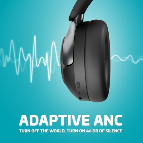 Slušalke LAMAX HighComfort2, črne