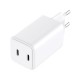 Polnilec Sandberg AC Dual USB-C PD 65W (EU), 441-56