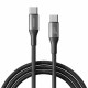 Kabel Joyroom S-A28 USB C-C, 1m, 60W, črn