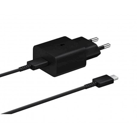 Polnilec Samsung USB-C, 15W, črn