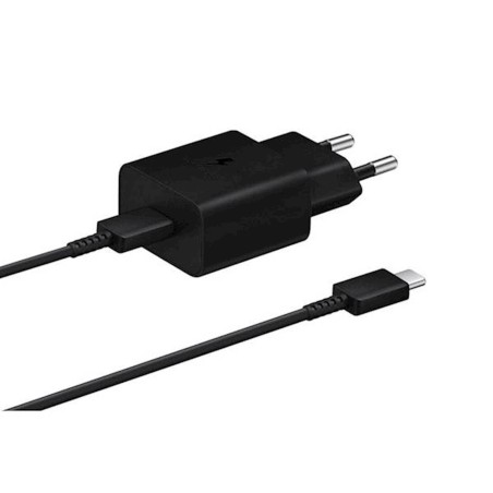 Polnilec Samsung USB-C, 15W, črn