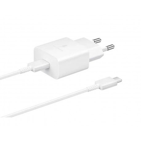 Polnilec Samsung USB-C, 15W, bel