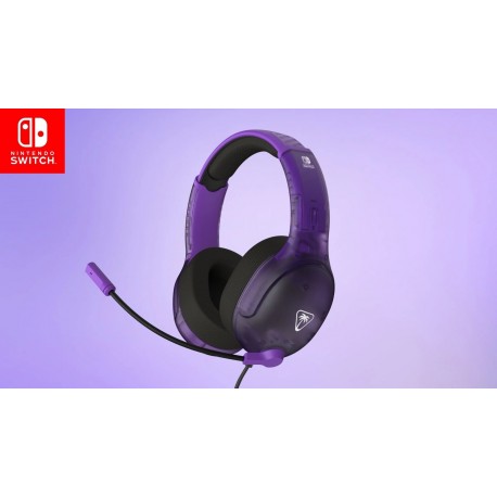 Slušalke Turtle Beach Airlite Fit, Nintendo Switch 2, vijolične